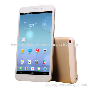 8-inch Octa-core Android 4.4OS Tablet with 2*SIM Card/GPS/BT/FM/1280*800 Resolution/2.0+8.0MP Camera